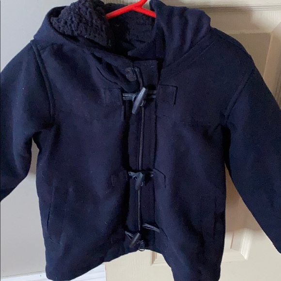 Boys navy toggle jacket - Picture 1 of 1